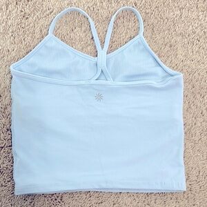 Athleta Girl Light Blue Strappy Tank Top Sz M